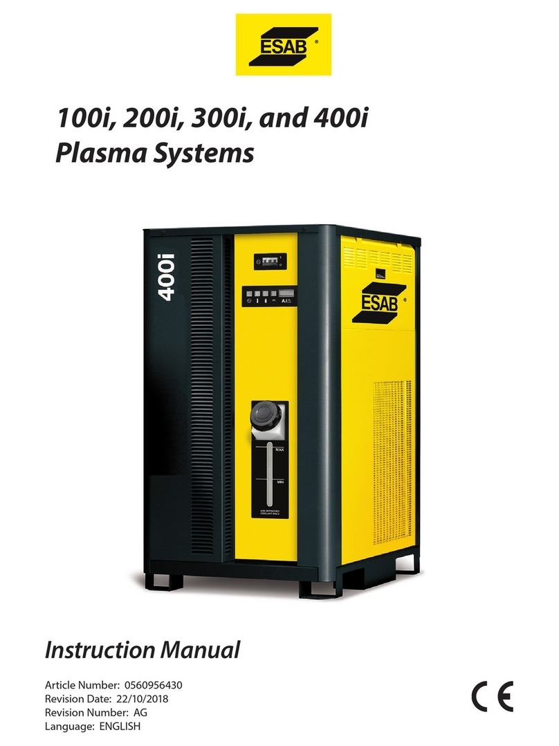 ESAB 100i User manual