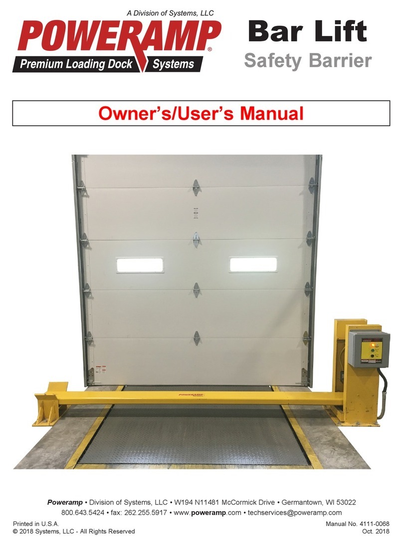 Poweramp Bar Lift User manual