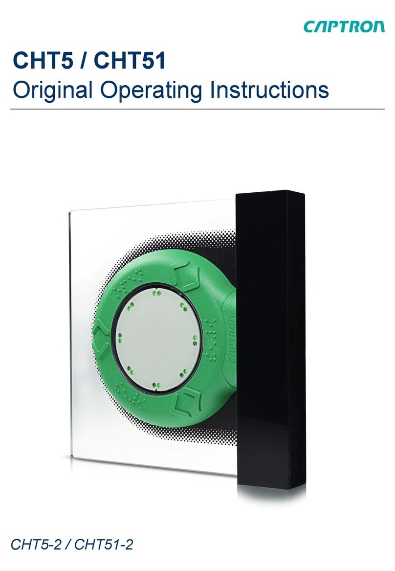 Captron CHT5 Original operating instructions