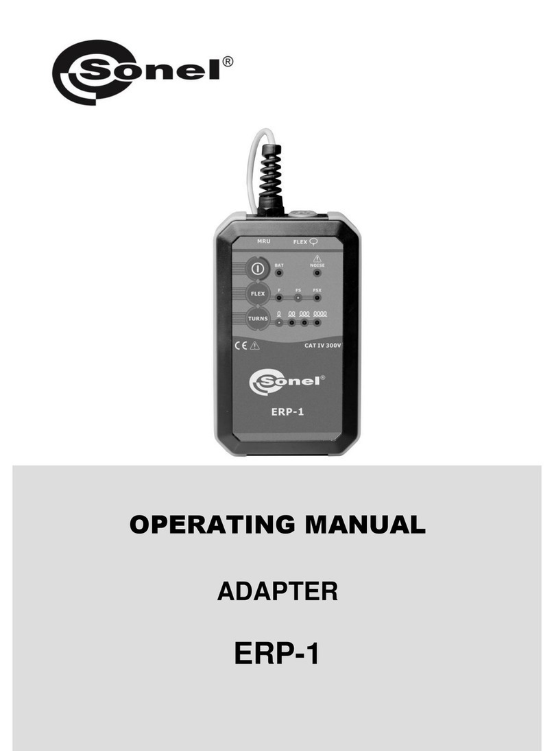 Sonel ERP-1 User manual