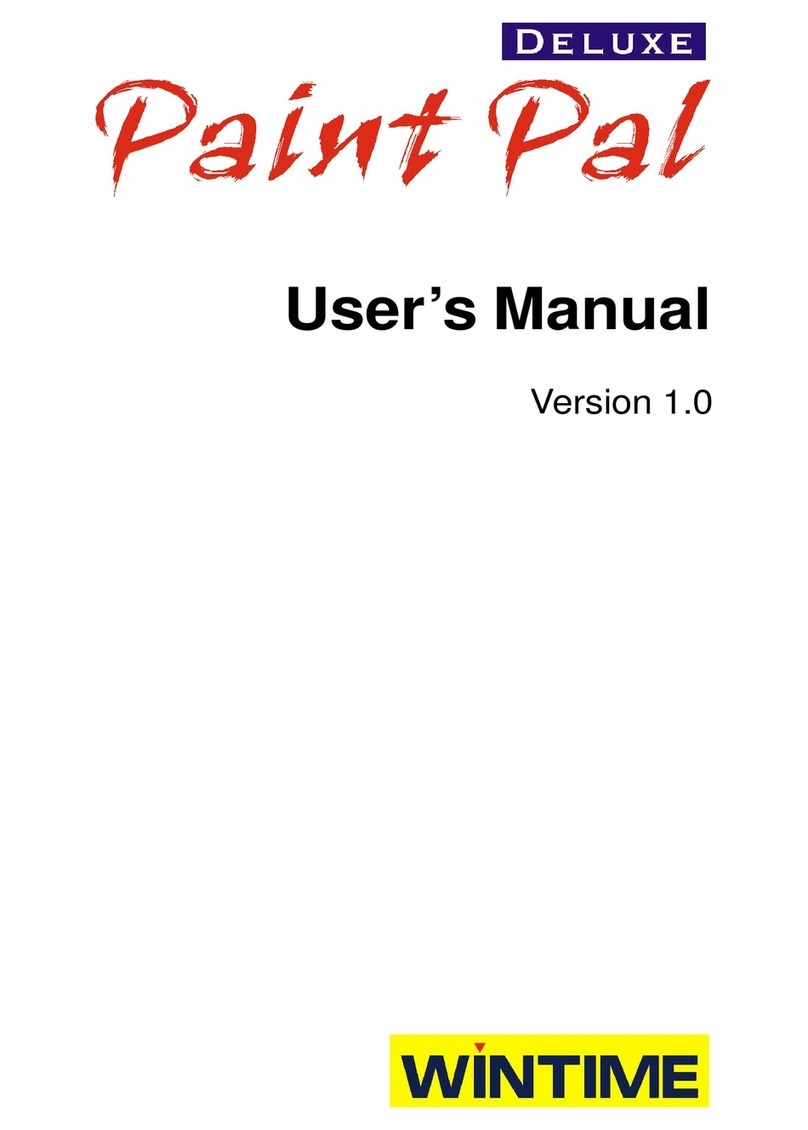 Wintime Paint Pal Deluxe user manual