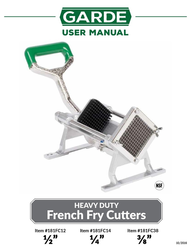 Garde 181FC12 user manual