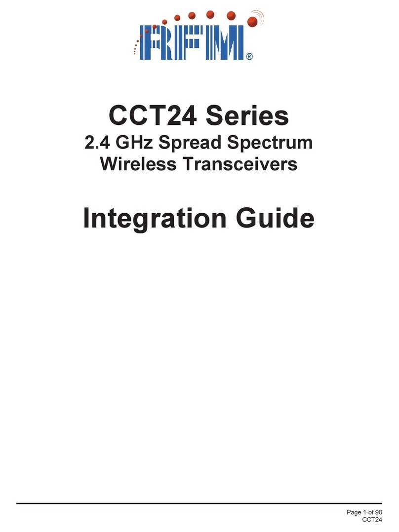 RFM CCT24 Series Integration guide
