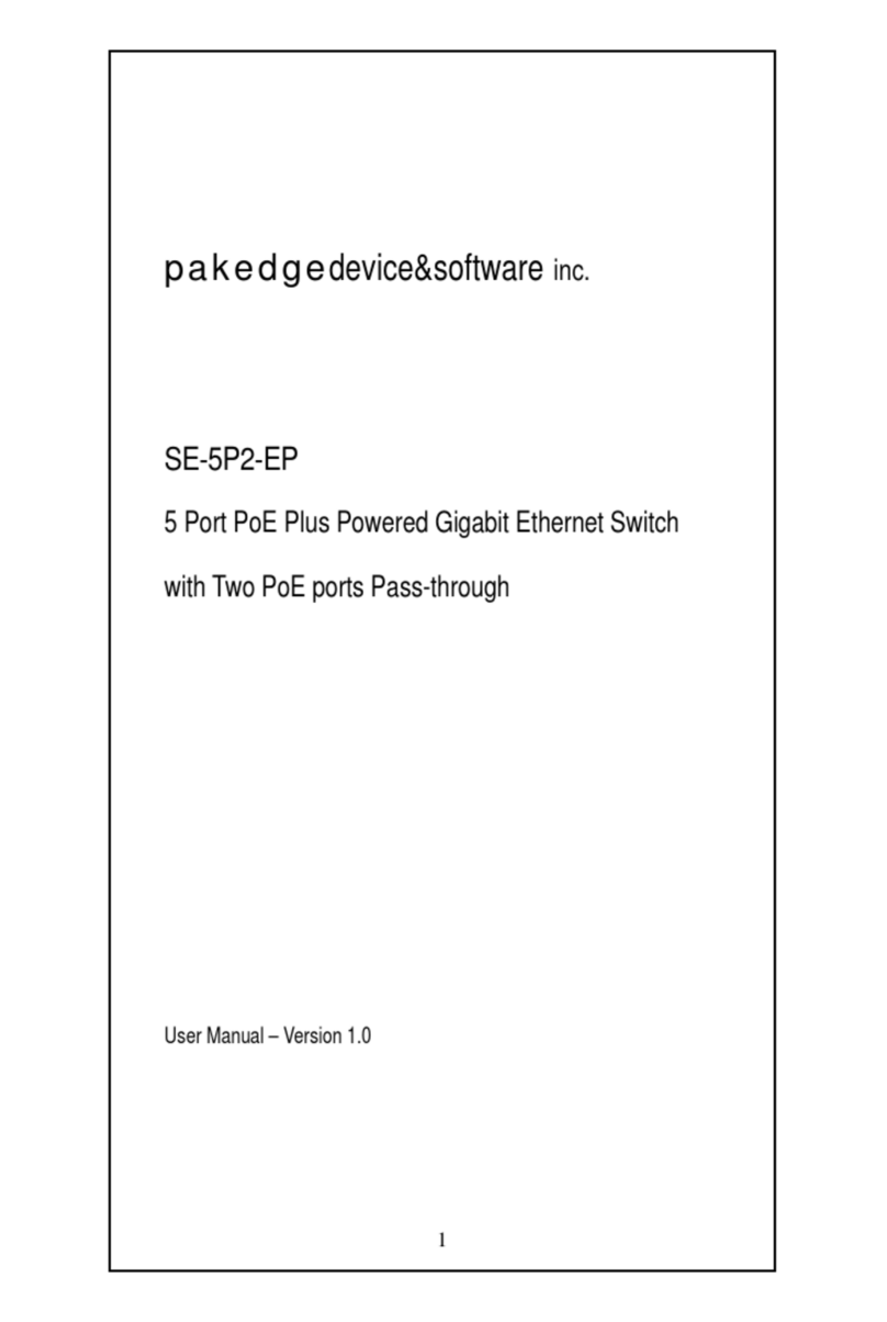 Pakedge Device & Software SE-5P2-EP User manual