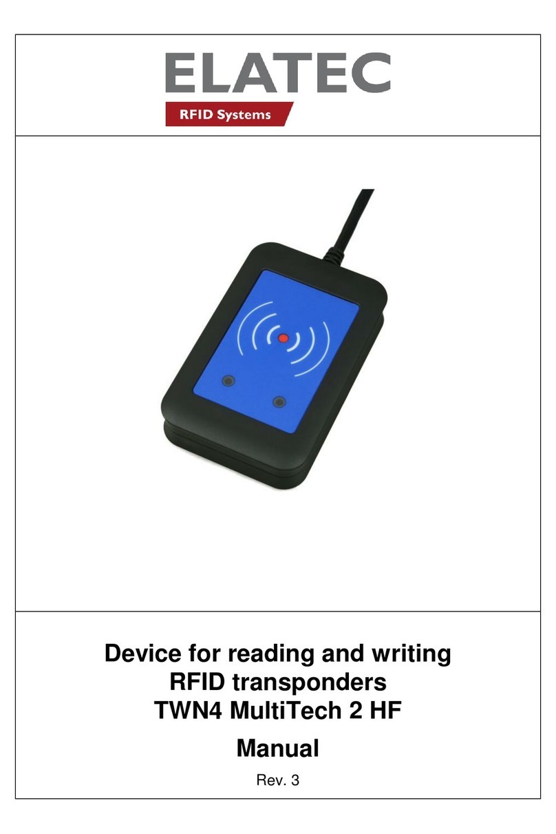 Elatec TWN4 MultiTech 2 HF User manual