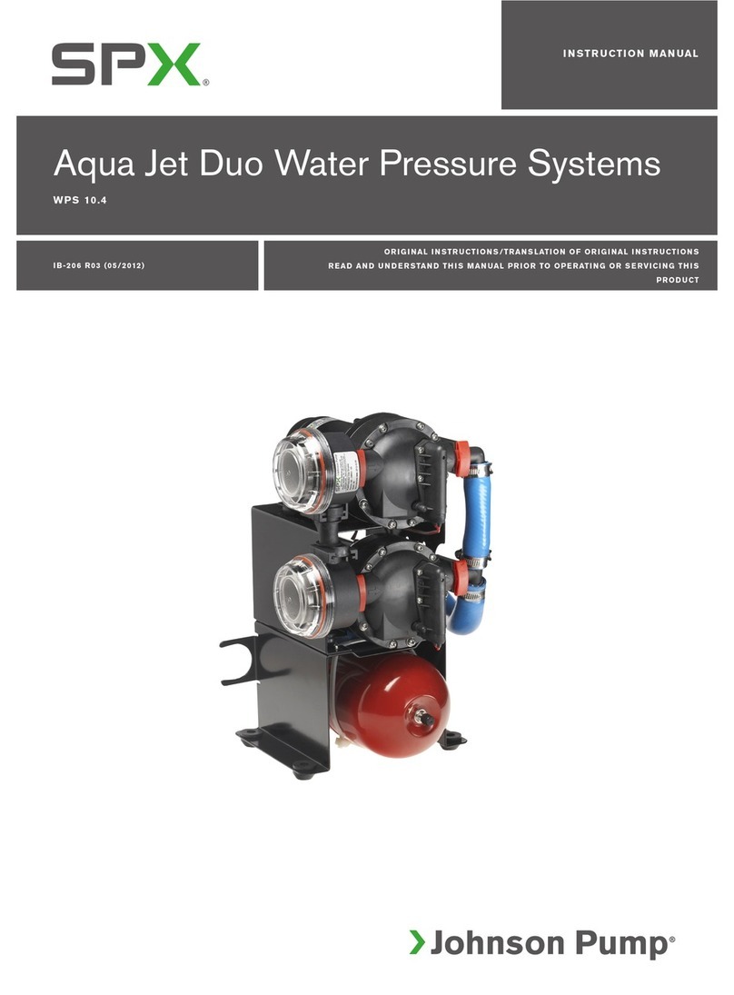 SPX WPS 10.4 DUO 12V User manual