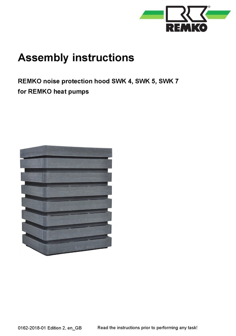 REMKO SWK 4 Assembly instructions
