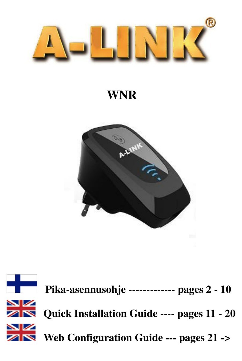Alink WNR Quick installation guide
