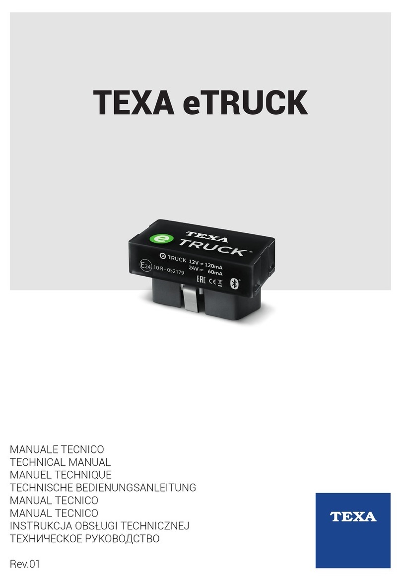 TEXA eTRUCK Technical manual