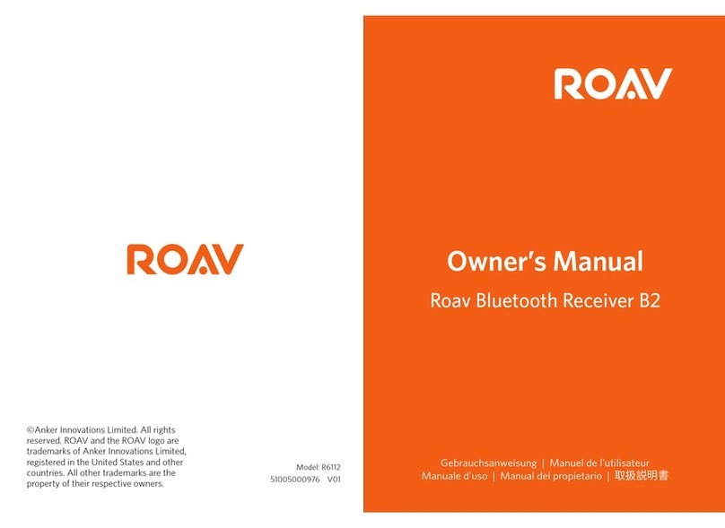 Roav B2 owner's manual