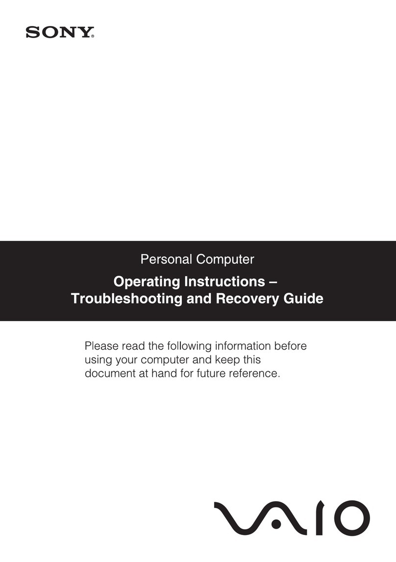 Sony Vaio Series User manual