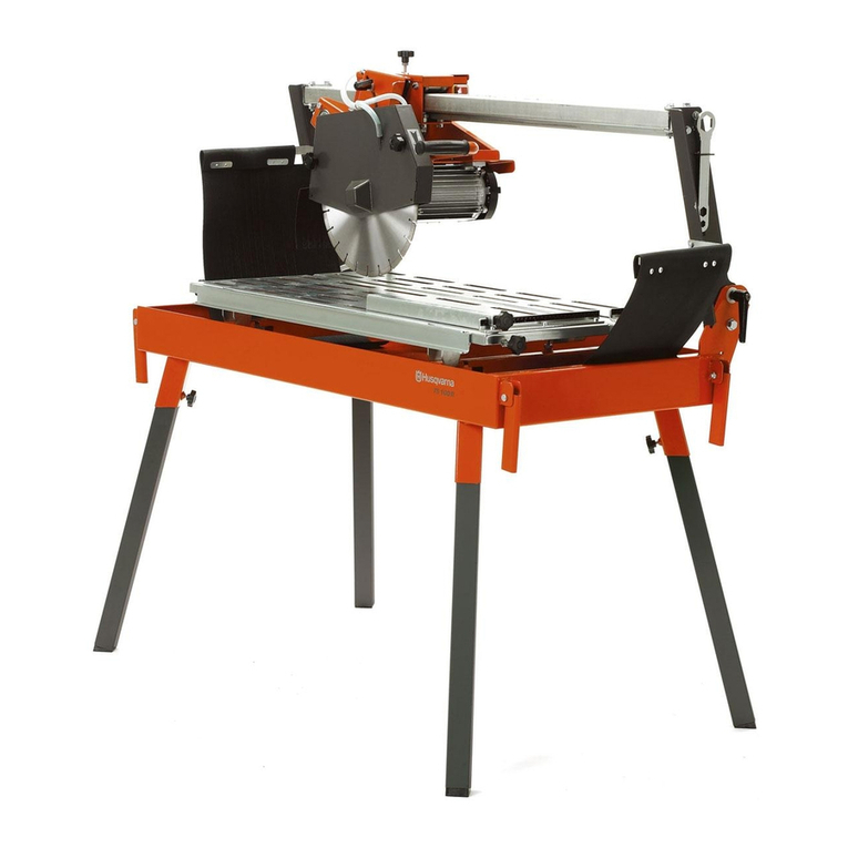 husquarna TS 100 R Operator's manual