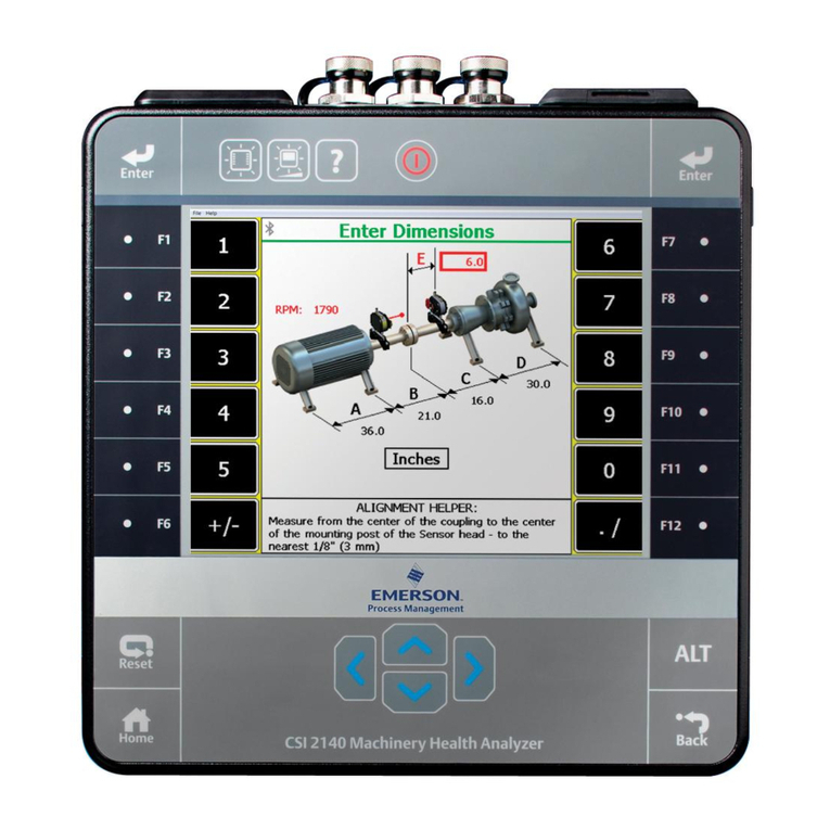 Emerson CSI 2140 user guide