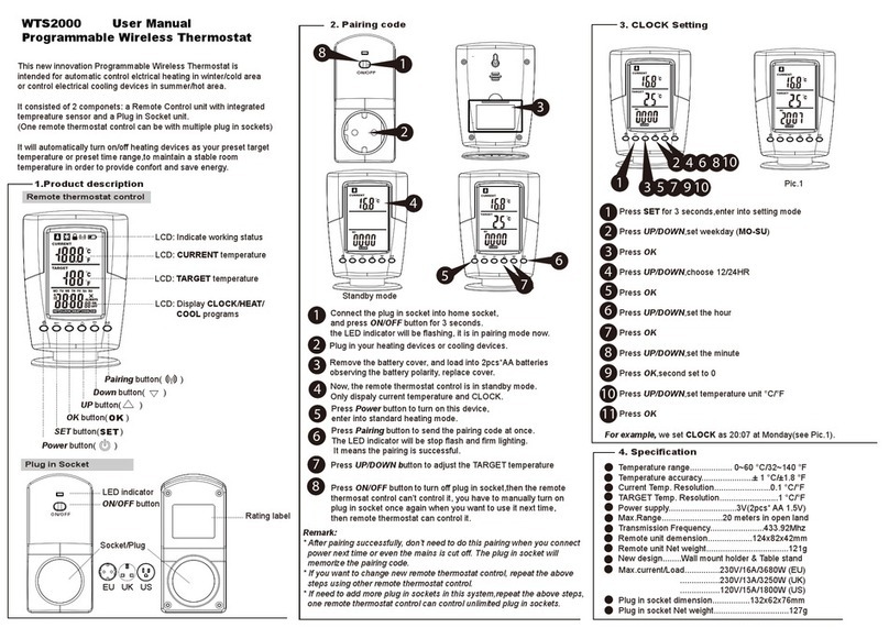 DOMISI WTS2000 user manual