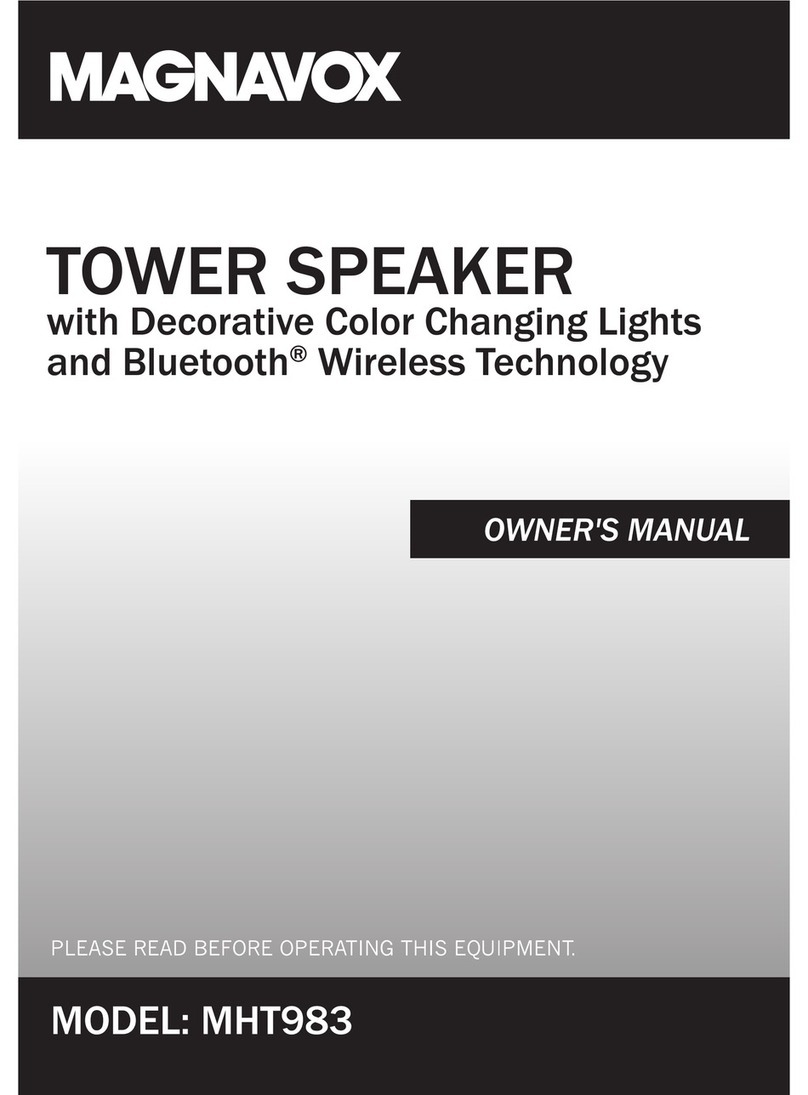 Magnavox MHT983 owner's manual