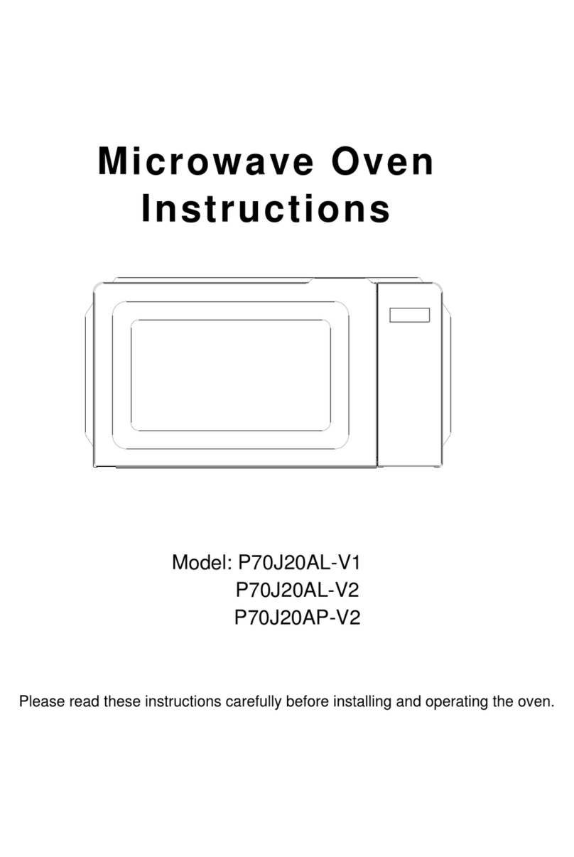 Guangdong Galanz P70J20AL-V2 instructions