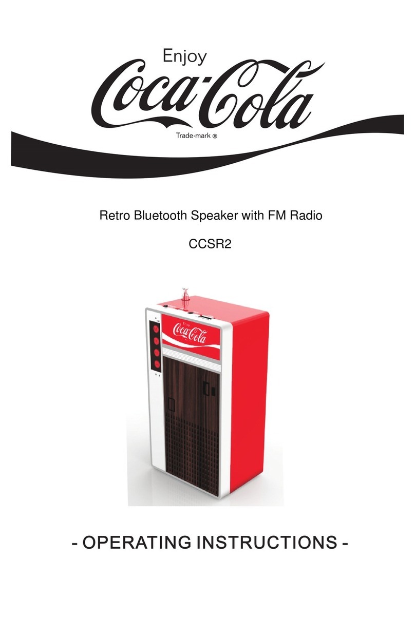 Coca-Cola CCSR2 operating instructions