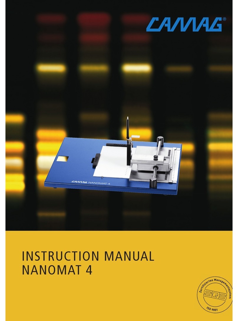 CAMAG NANOMAT 4 instruction manual