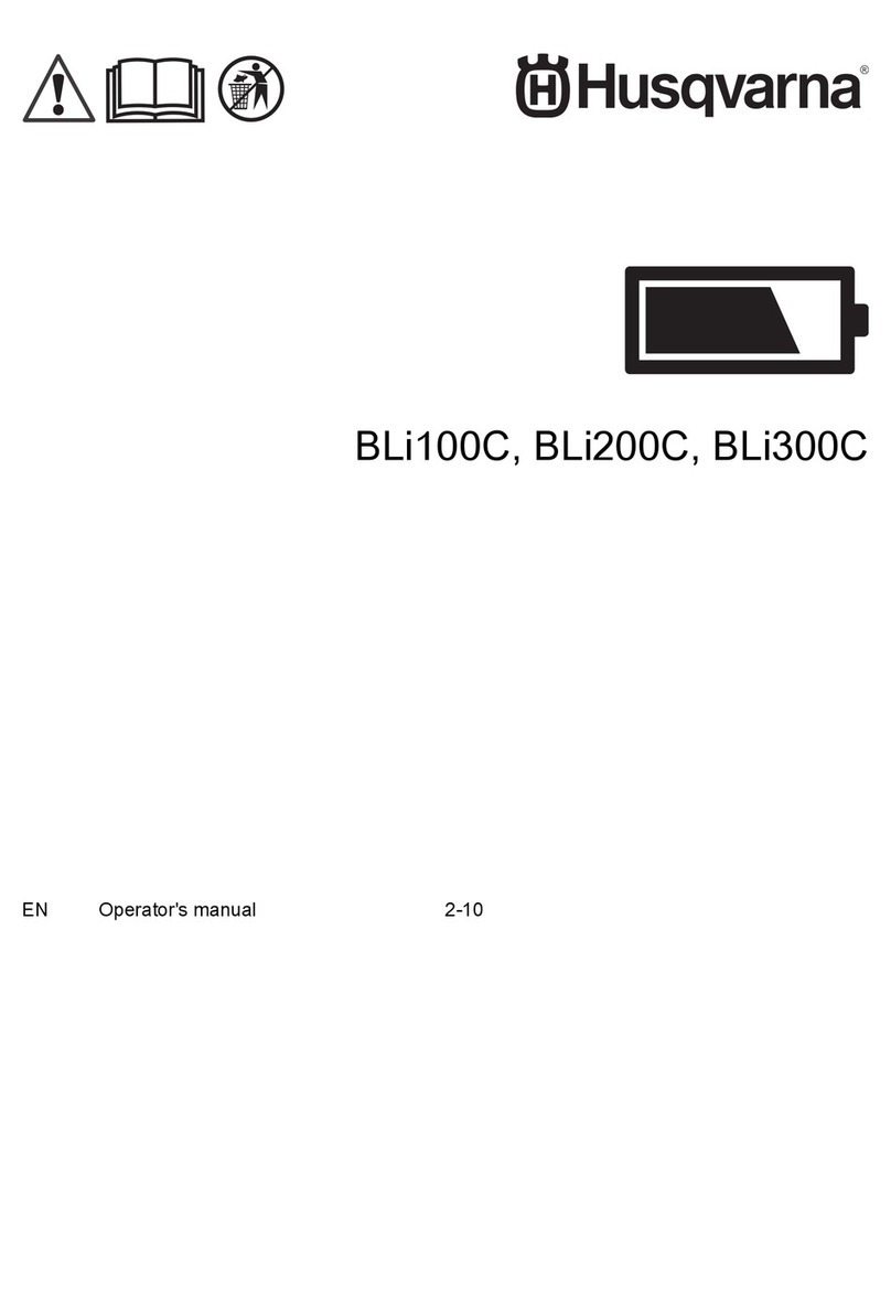 Husqvarna BLi100C Operator's manual