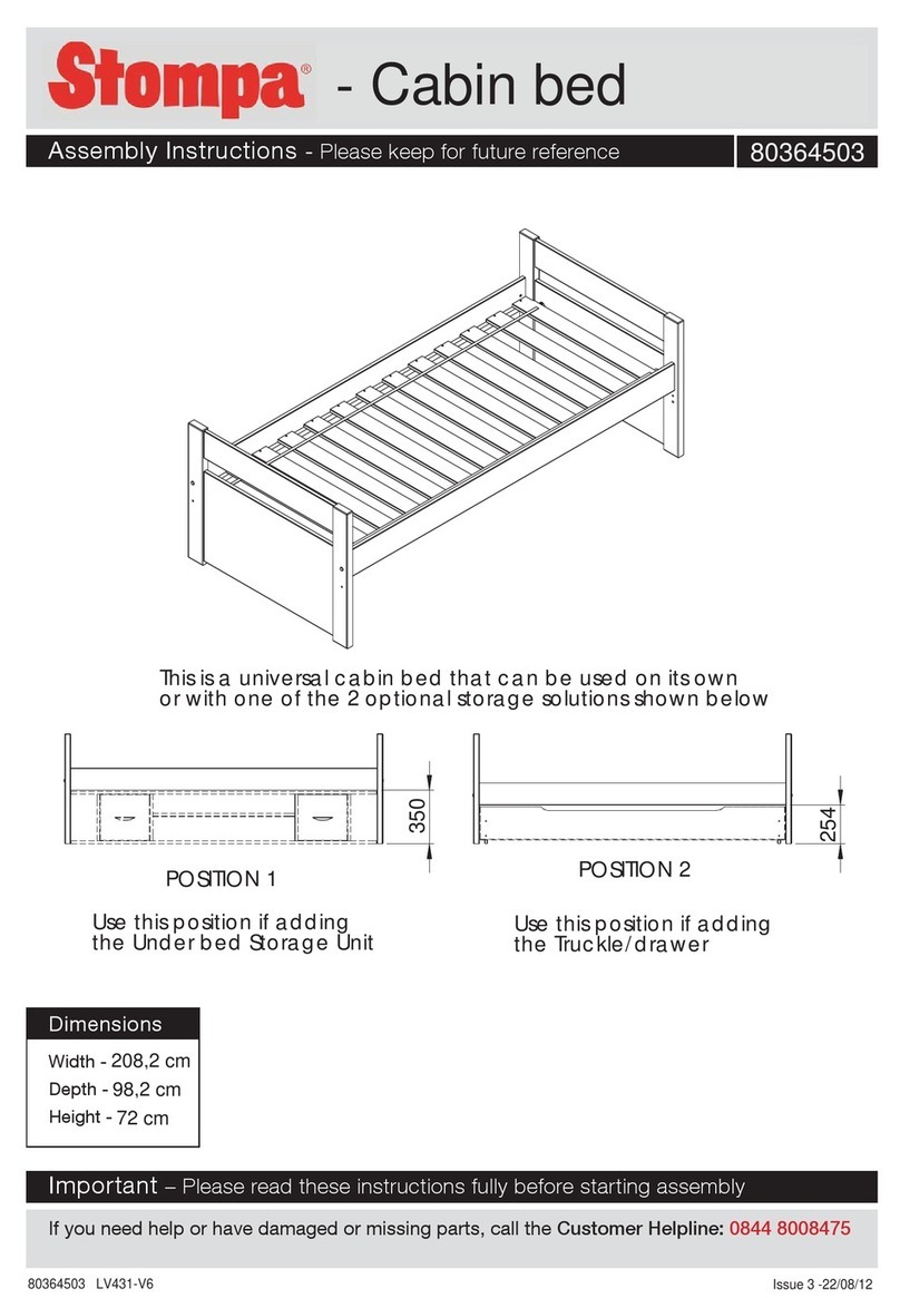 Stompa T1034-02 Assembly instructions