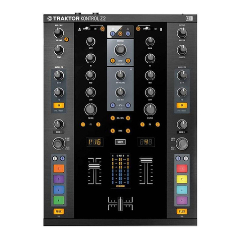 Native Instruments Traktor Kontrol Z2 User manual