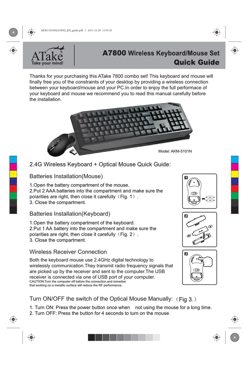 ATake A7800 quick guide