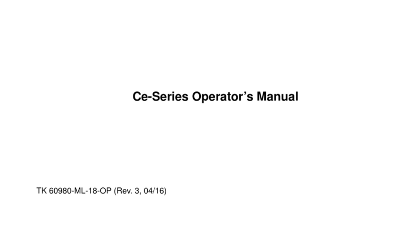Thermo King Ce-Series Operator's manual