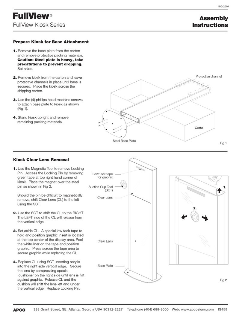 Apco FullView Series Assembly instructions