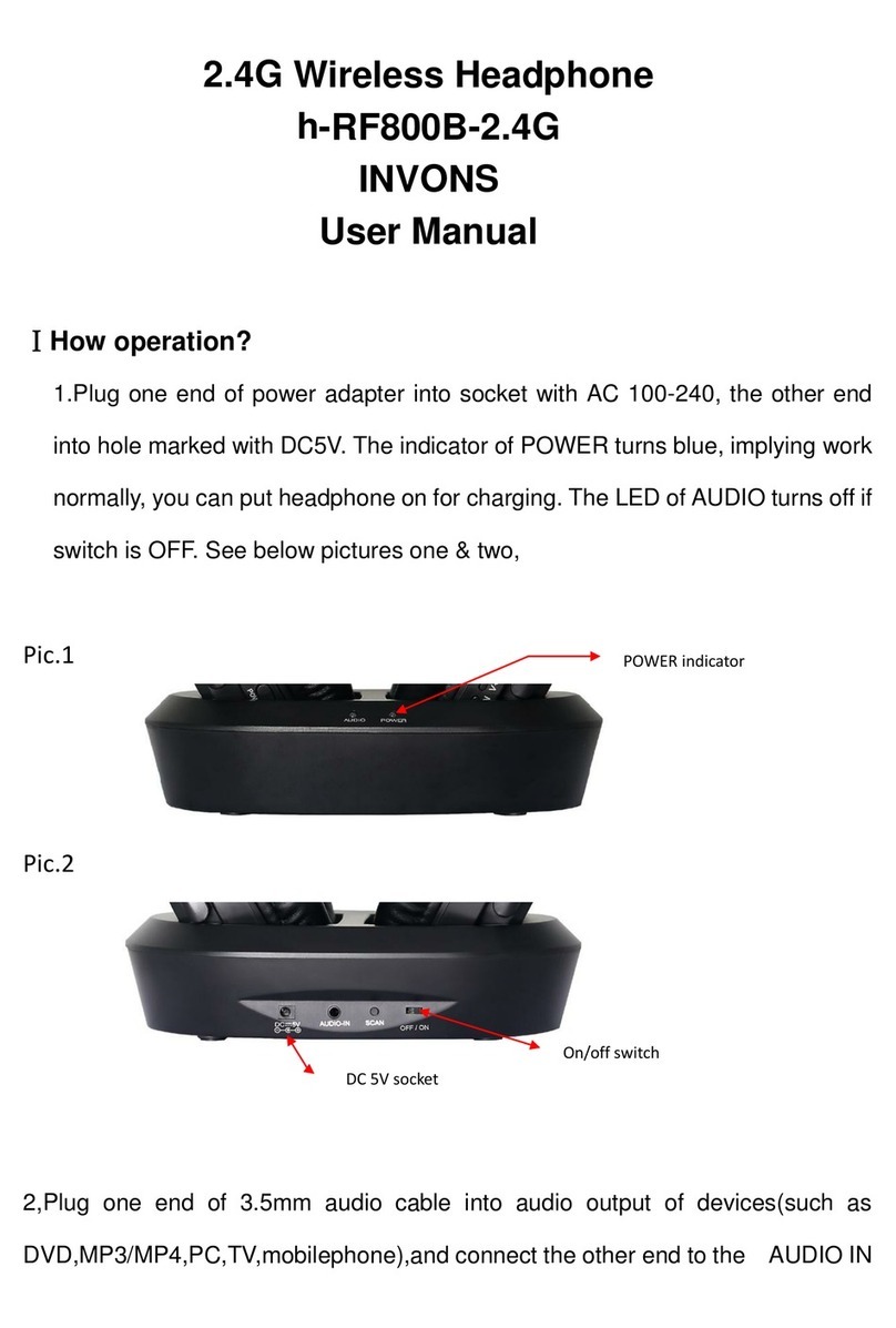 INVONS h-RF800B-2.4G user manual