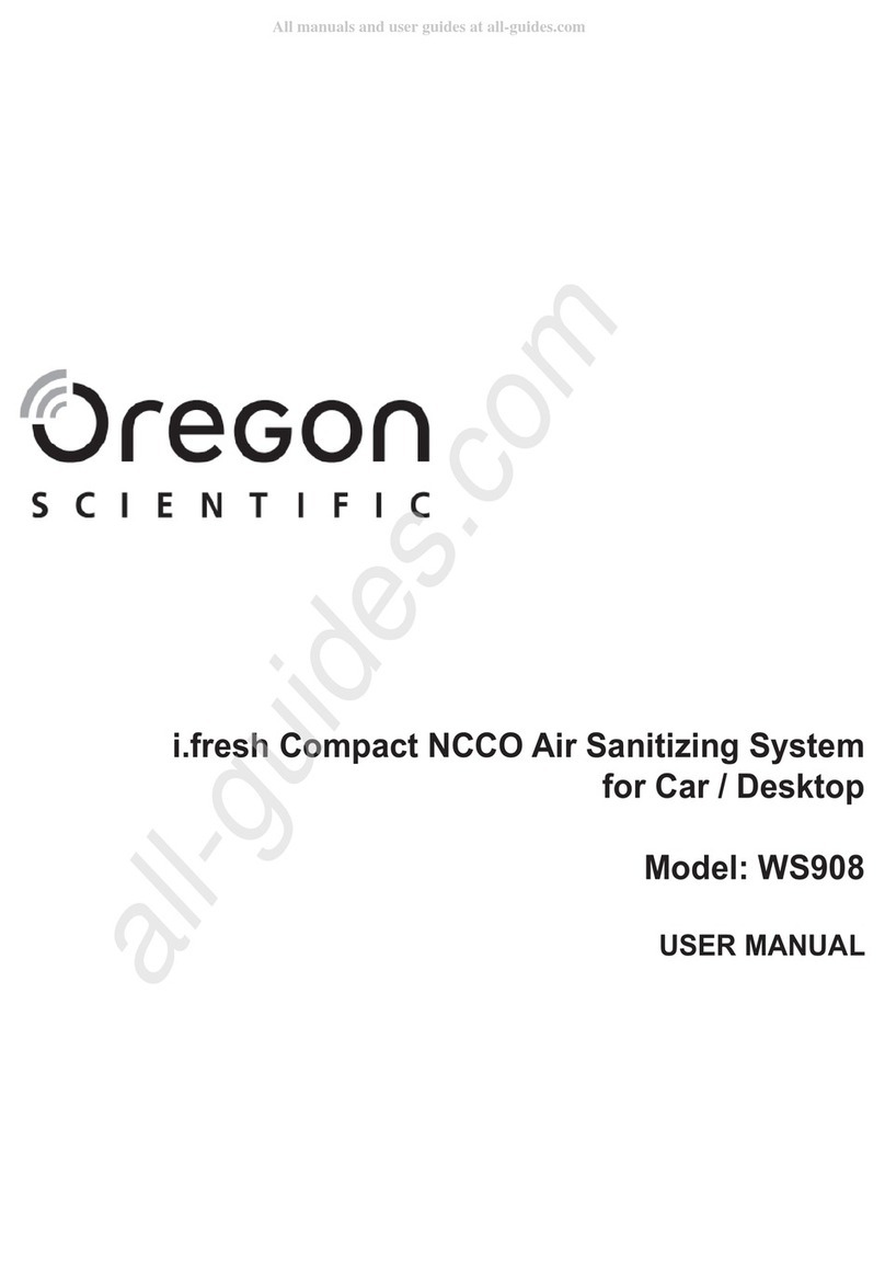 Oregon Scientific i.fresh Compact user manual