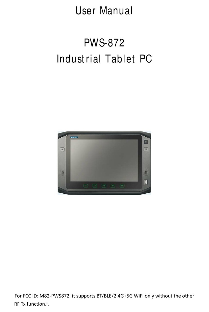 Advantech PWS-872 User manual