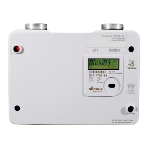 Sensus SonixIQ 250CFH quick guide