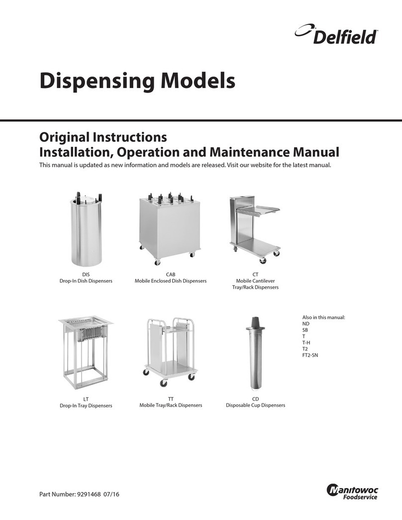 Delfield DIS User manual
