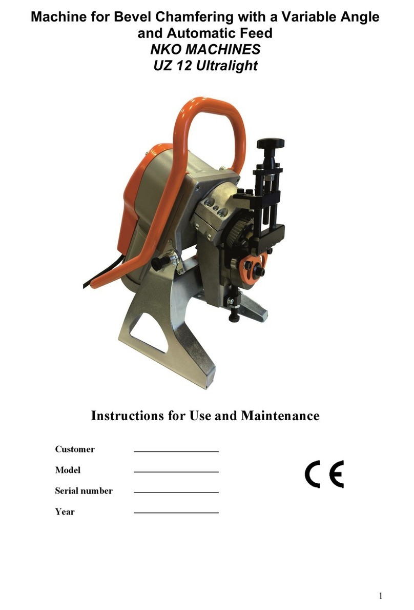 N.KO UZ 12 Ultralight Instructions for use and maintenance