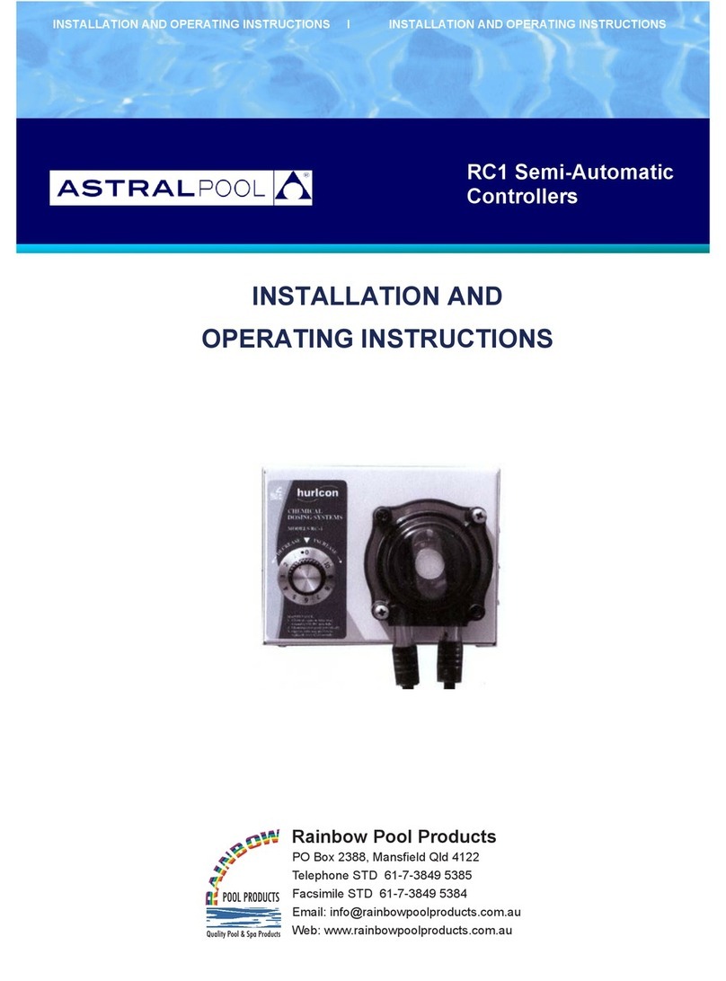 Astral Pool RolaChem RC1 User manual Astral Pool RolaChem RC1 User manual