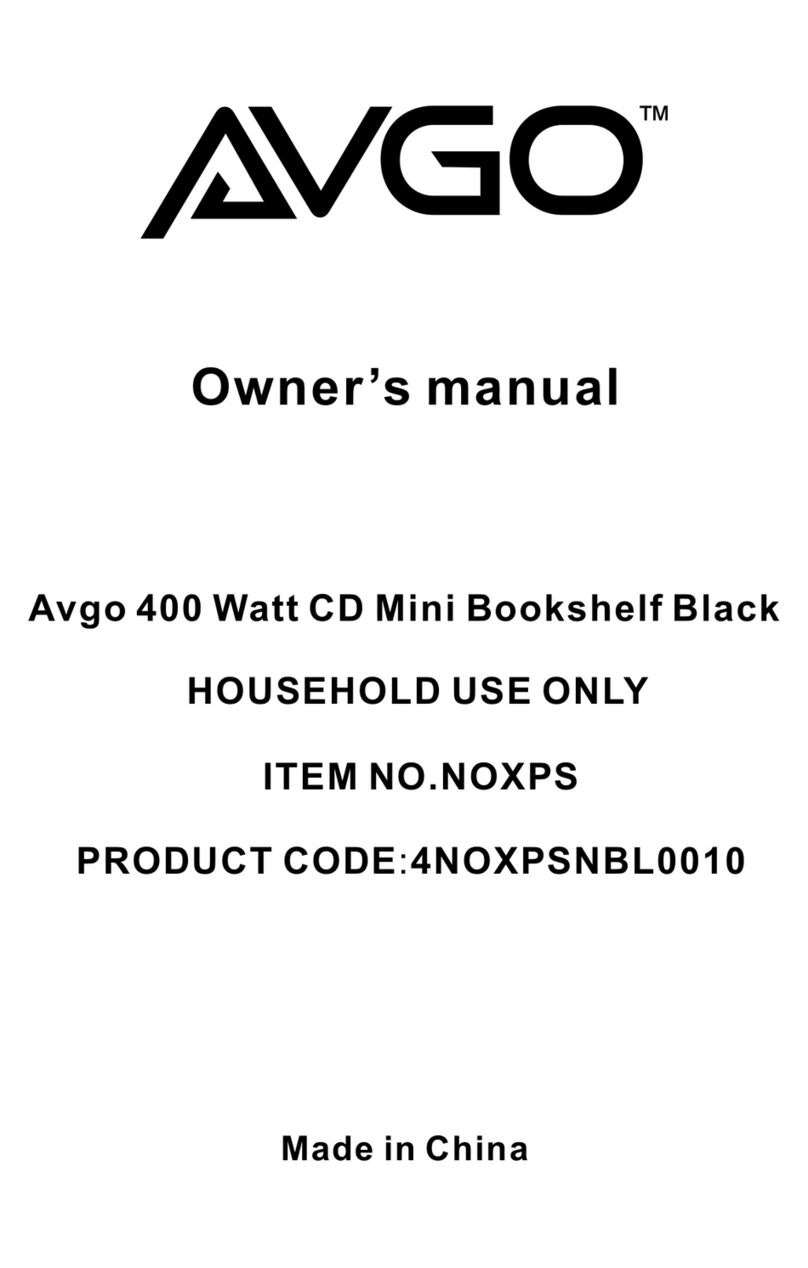AVGO CM1551 owner's manual
