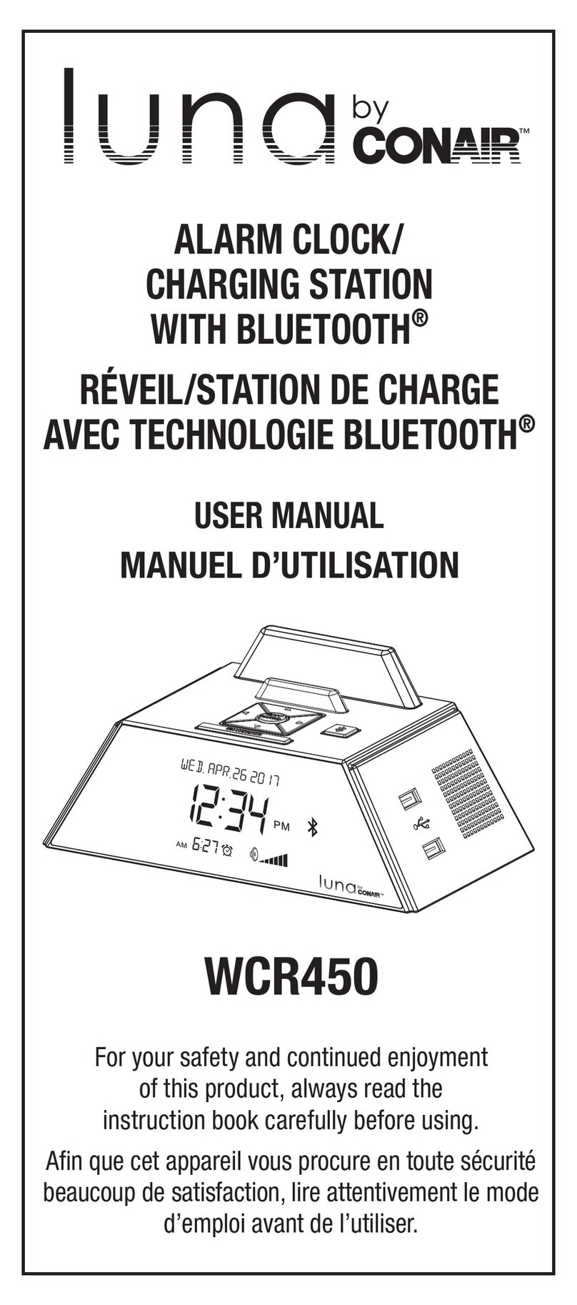 Luna WCR450 user manual