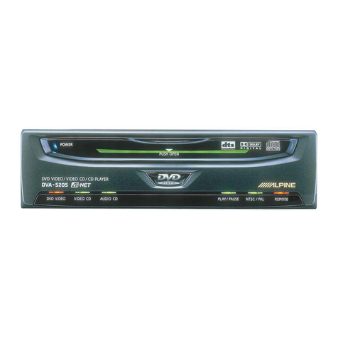 Alpine DVA-5205P User manual