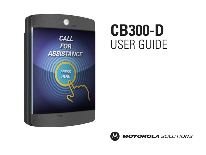 Motorola CB300-D User manual