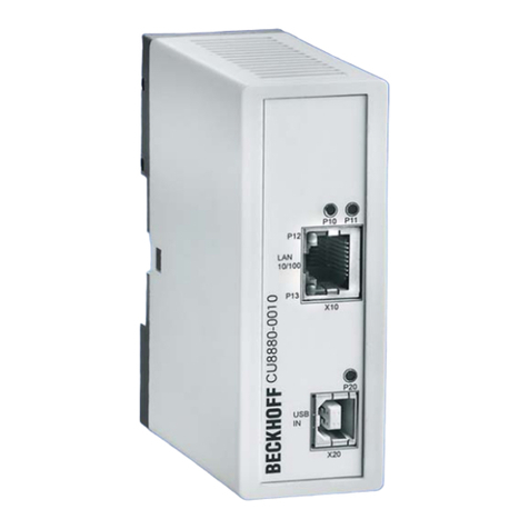 Beckhoff CU8880-0010 User manual