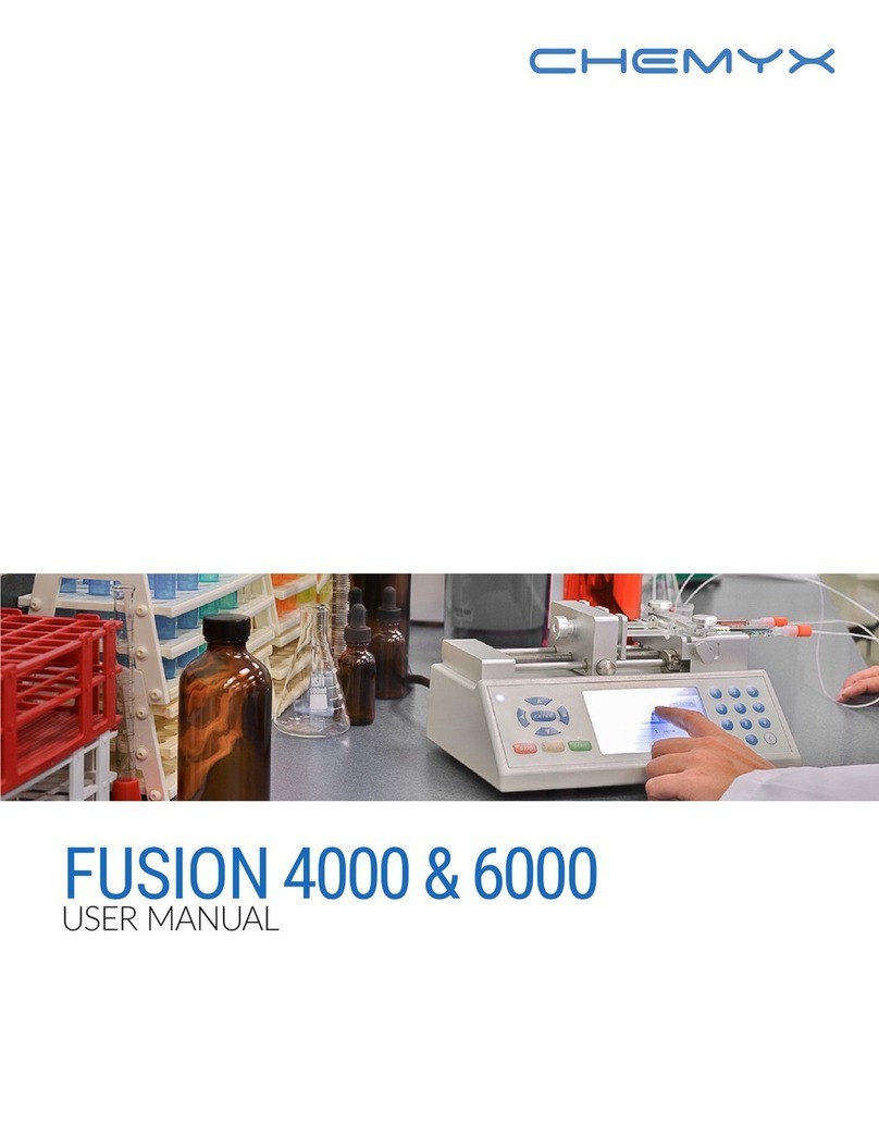 Chemyx Fusion 4000 user manual