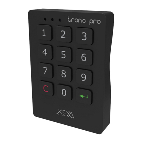 KEYA TRONIC PRO User manual