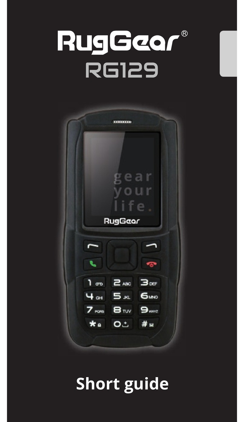RugGear RG129 Short guide