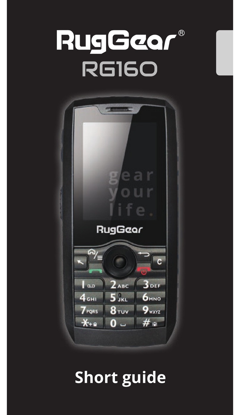 RugGear RG160 Short guide