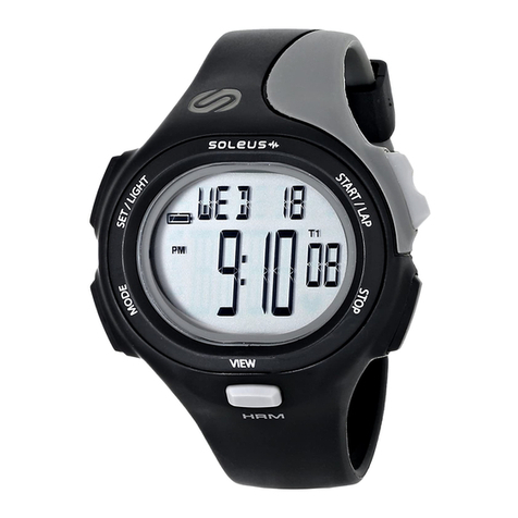 Soleus Air PR HRM SH009 User manual