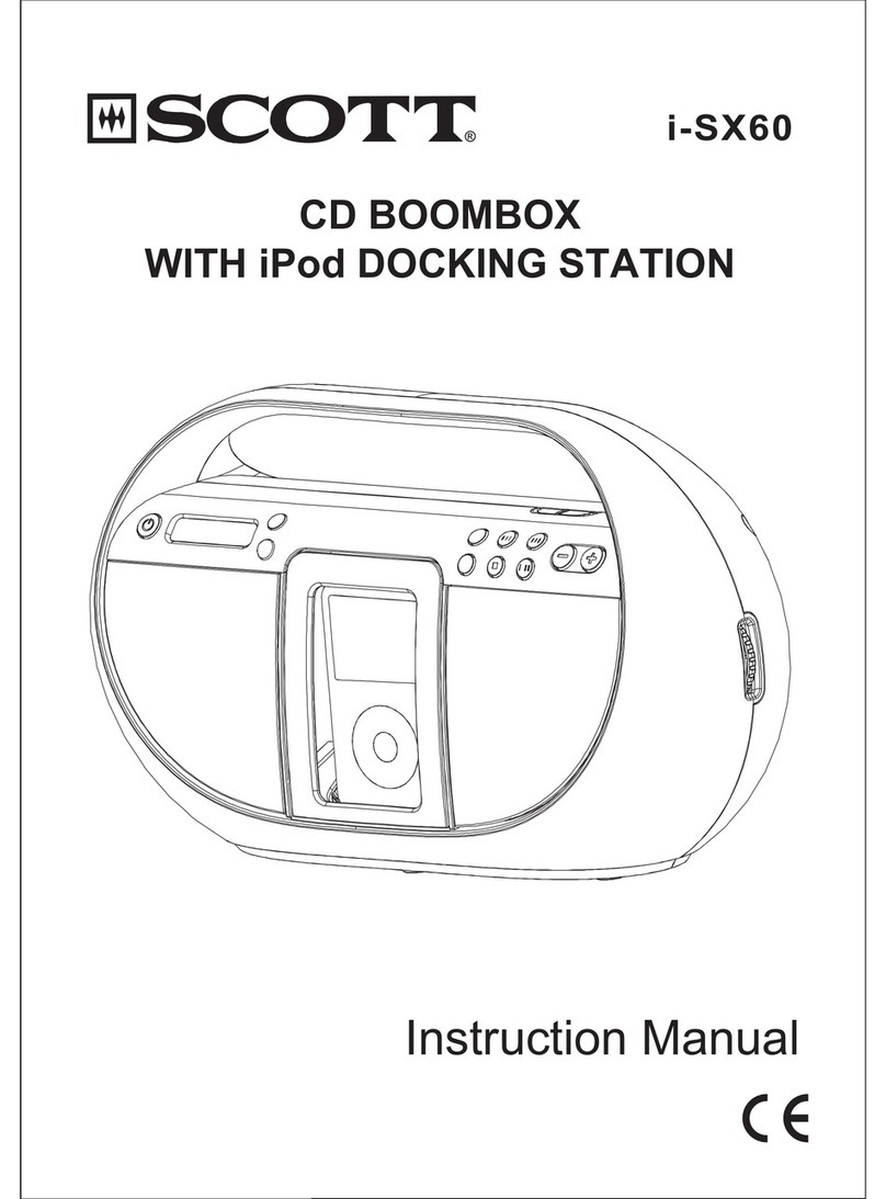 Scott i-SX60 User manual