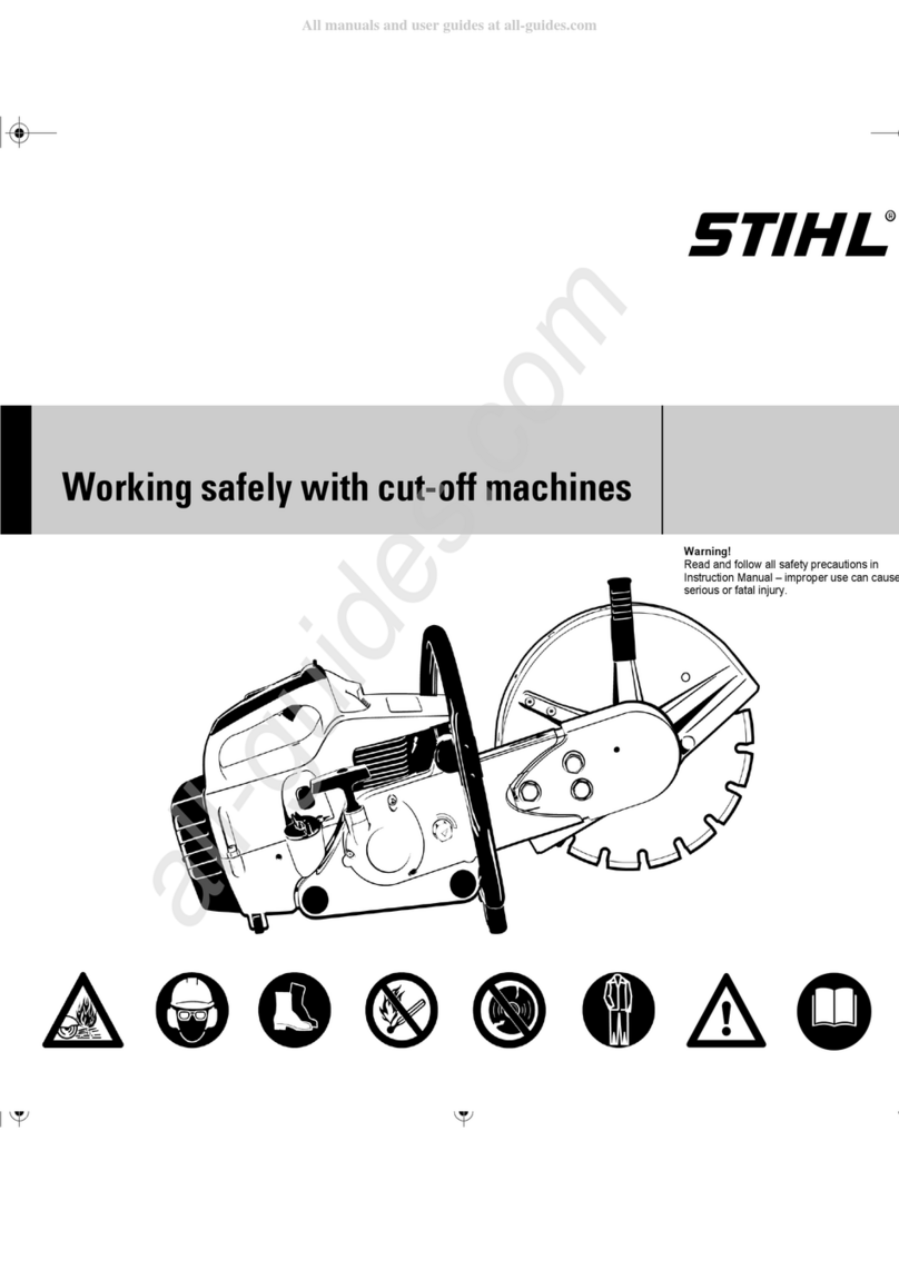 Stihl Cutquik TS-420 User manual