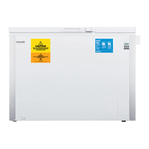 Accucold CP171MED User manual