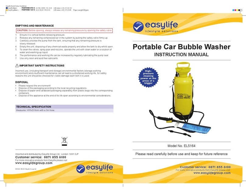 Easylife EL5164 instruction manual