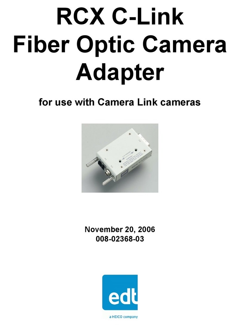 EDT RCX C-Link manual